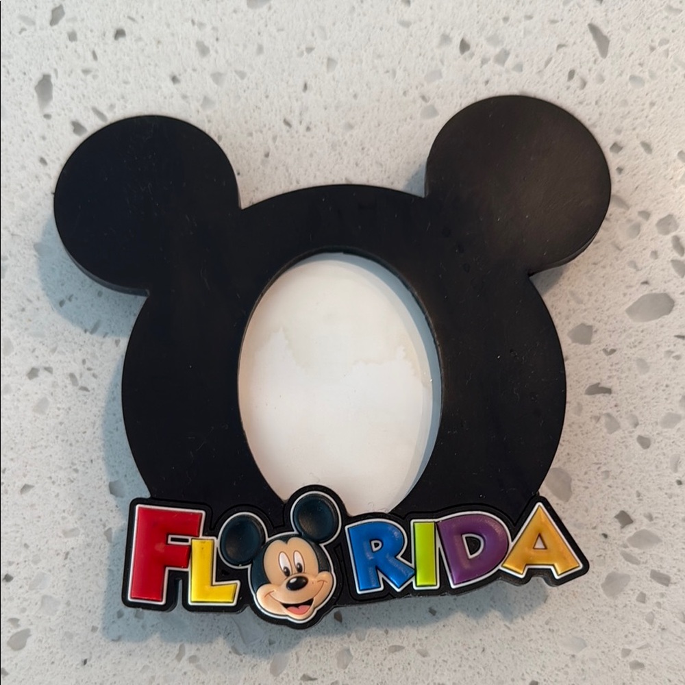 Disney Black Mickey Mouse Florida Magnet Picture Frame